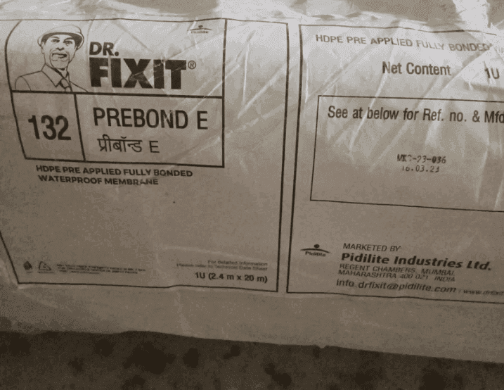Prebond E HDPE Roll — Dr. Fixit