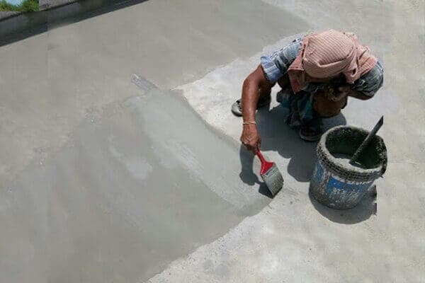 Waterproofing in building construction